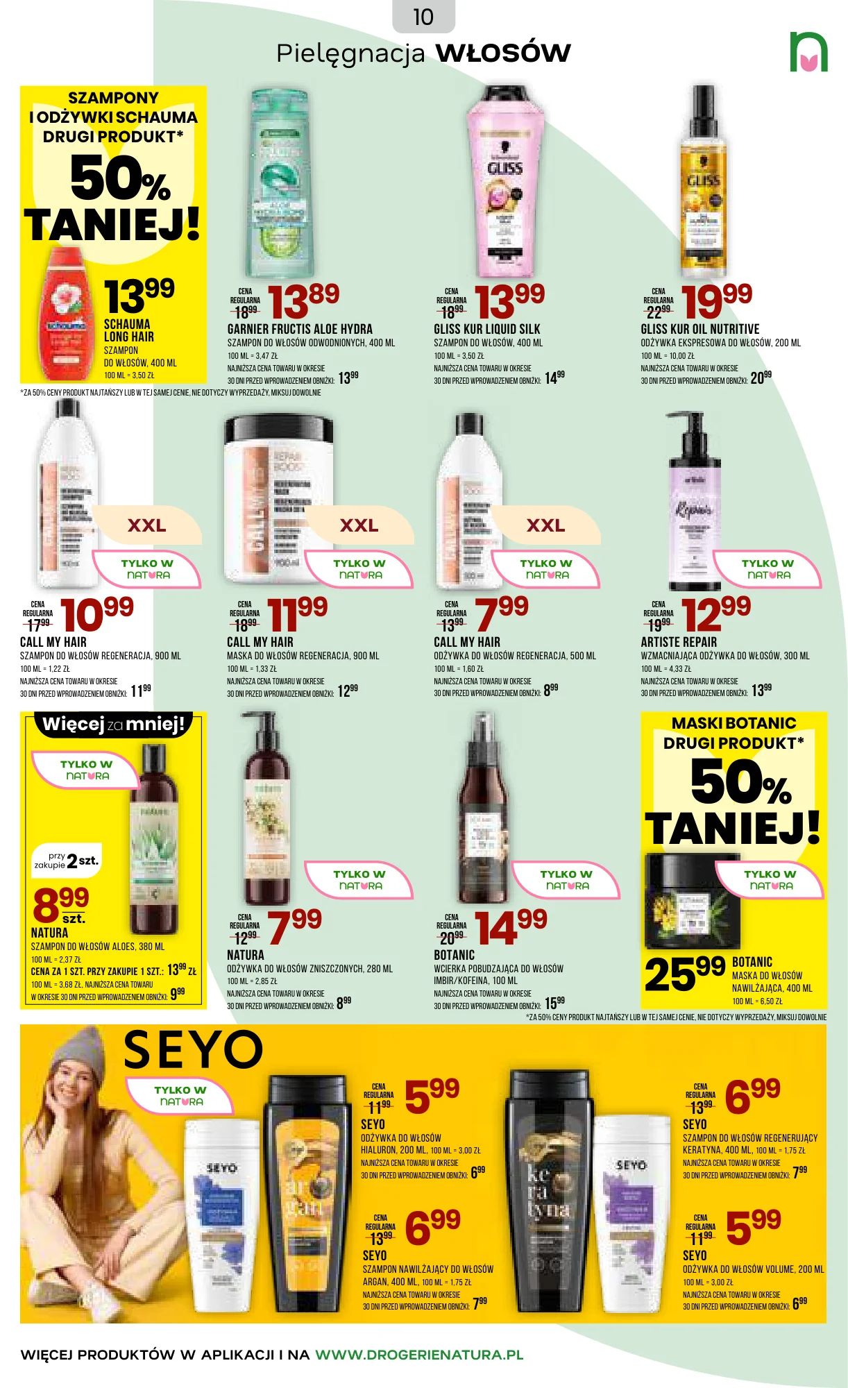 Gazetka promocyjna Drogerie Natura str. 10