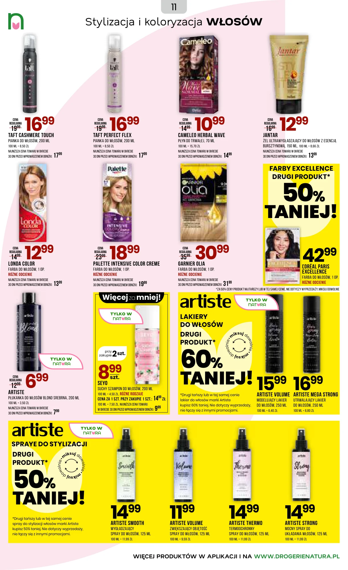 Gazetka promocyjna Drogerie Natura str. 11