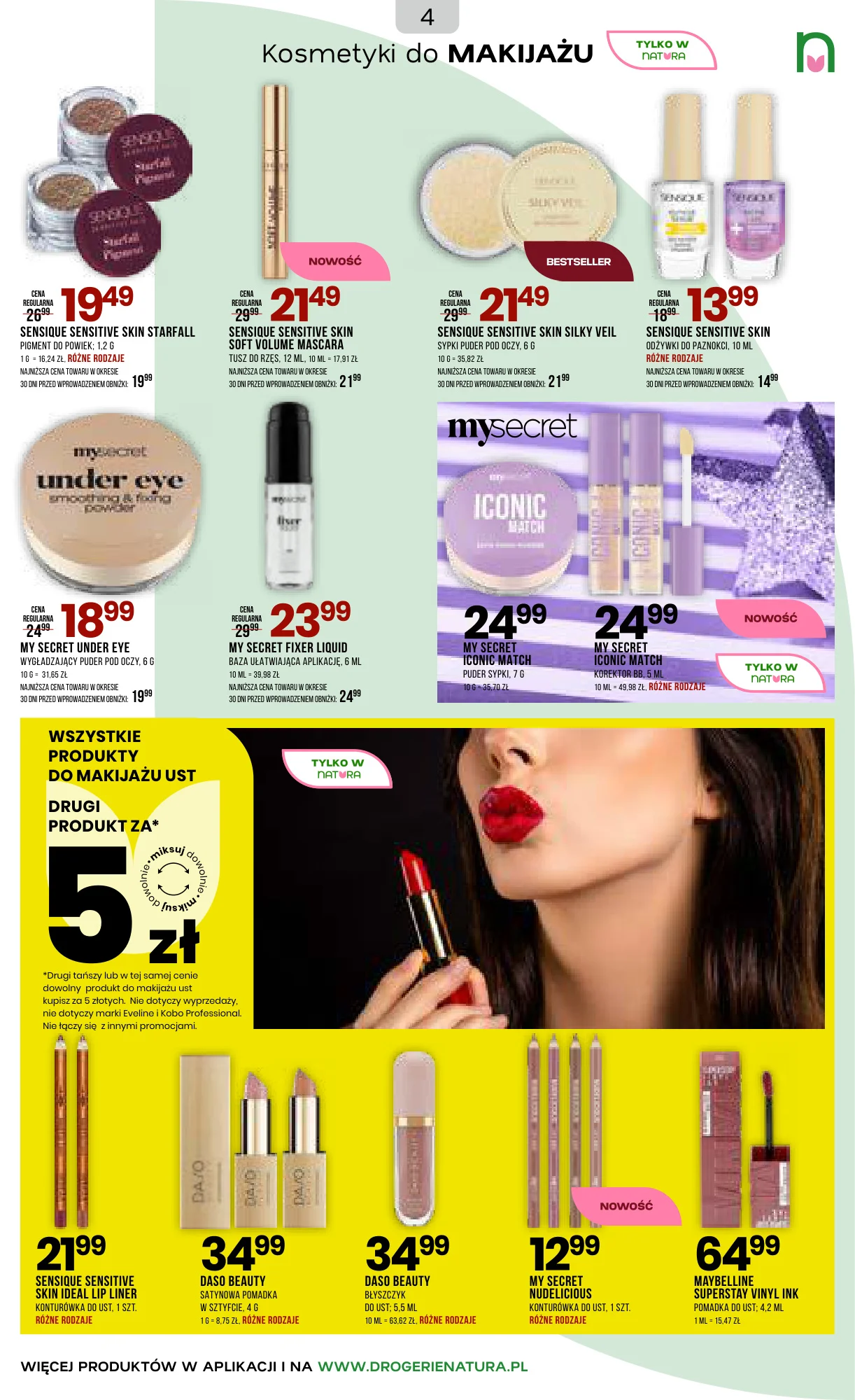 Gazetka promocyjna Drogerie Natura str. 4