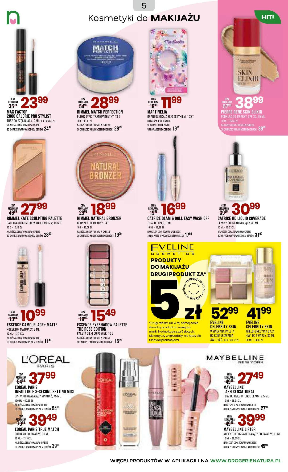 Gazetka promocyjna Drogerie Natura str. 5