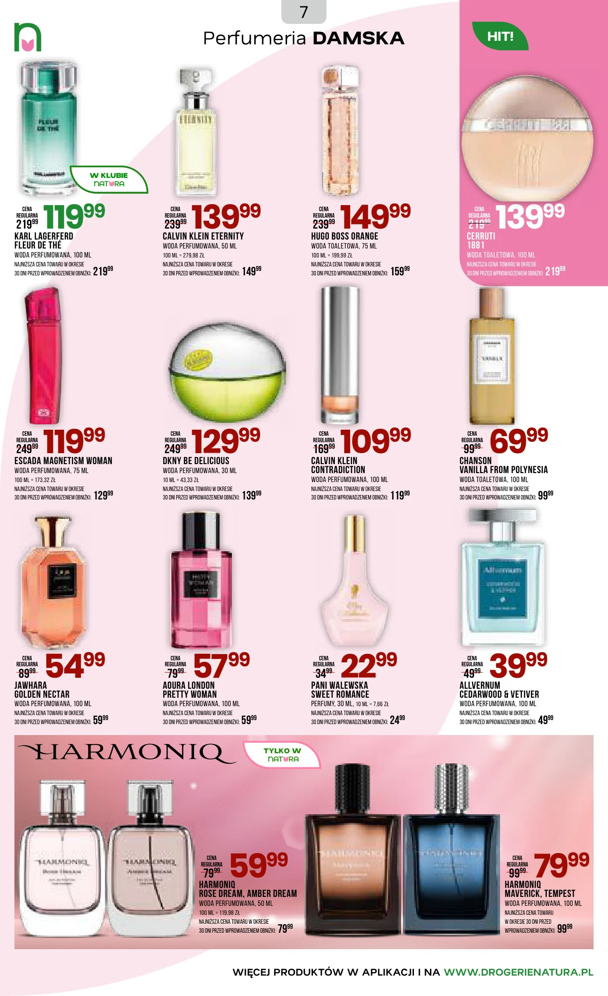 Gazetka promocyjna Drogerie Natura str. 7