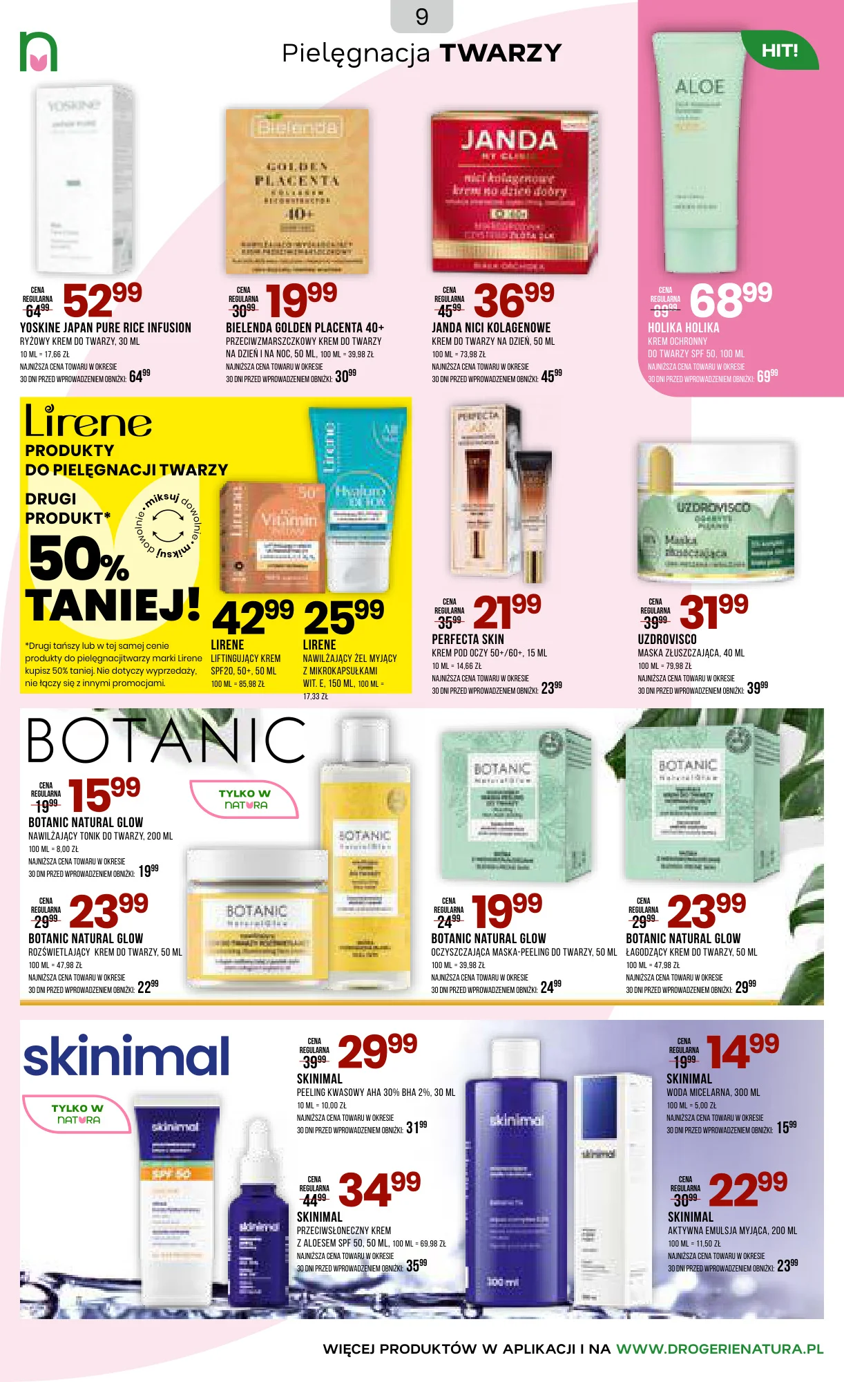 Gazetka promocyjna Drogerie Natura str. 9